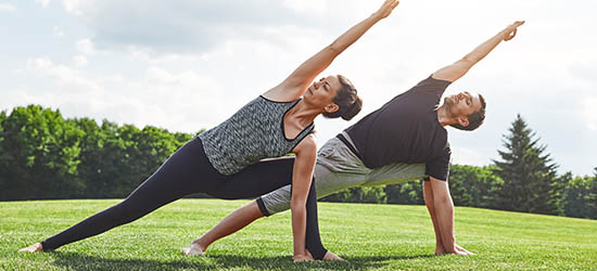 Couple Exercising