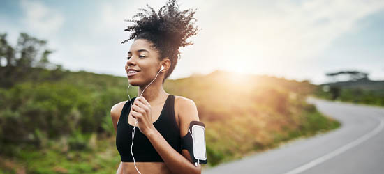 Woman On A Run